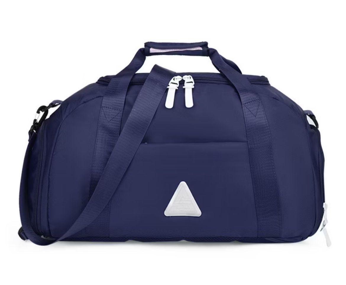 Bolsa Academia Grande Unissex nas cores: Azul Marinho ou Preta - Mochila Fitness Impermeável para Treino e Futebol